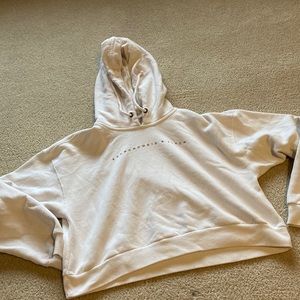 Abercrombie and Fitch crop hoodie